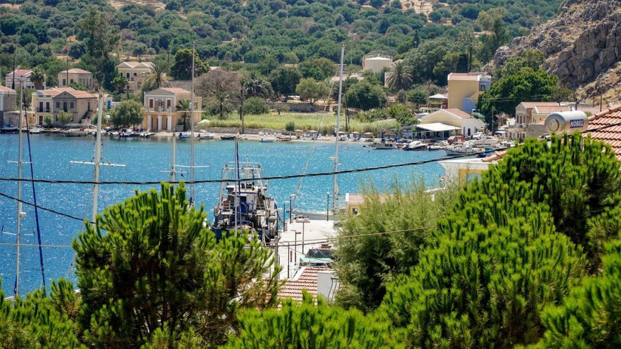 Irene Double Apartment Katoi Symi Exterior photo