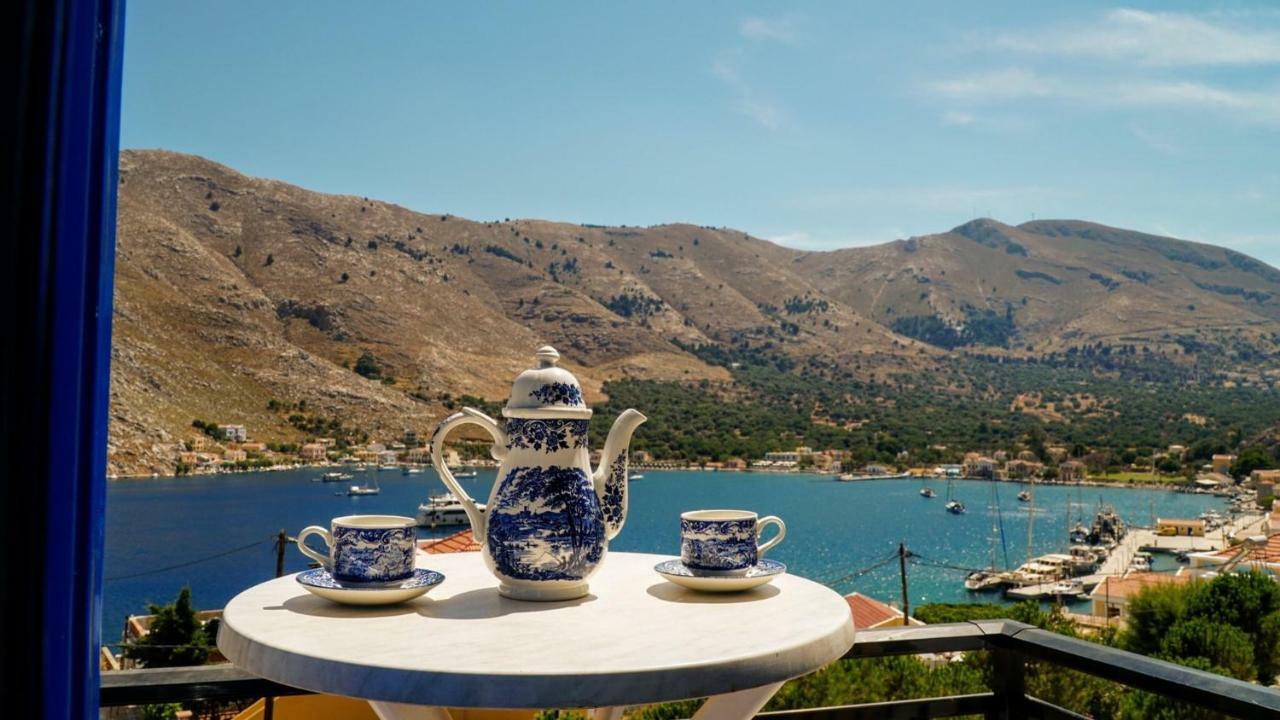 Irene Double Apartment Katoi Symi Exterior photo