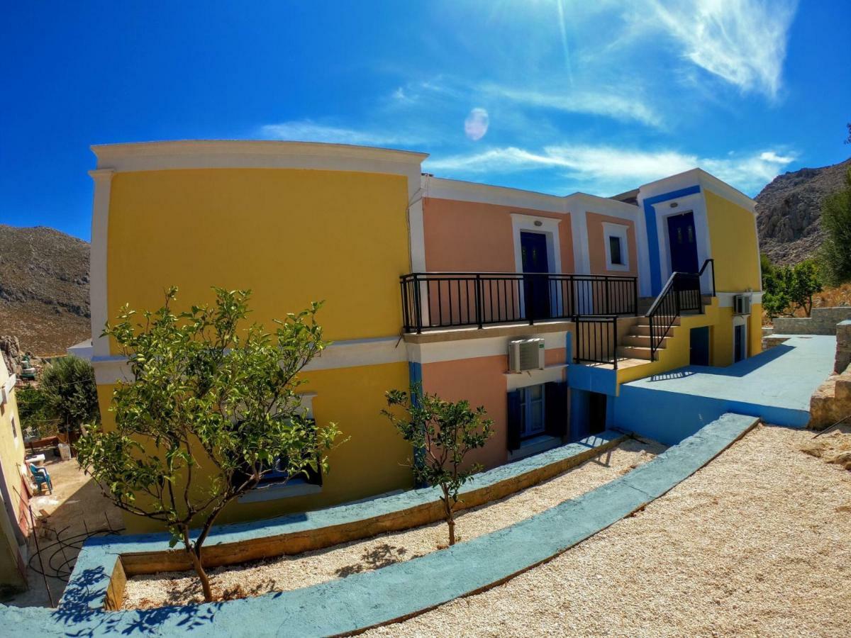 Irene Double Apartment Katoi Symi Exterior photo