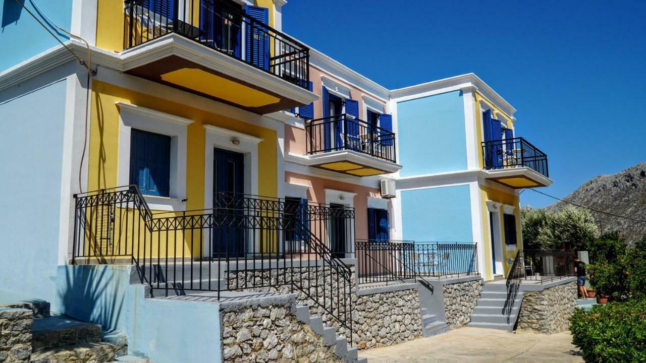 Irene Double Apartment Katoi Symi Exterior photo