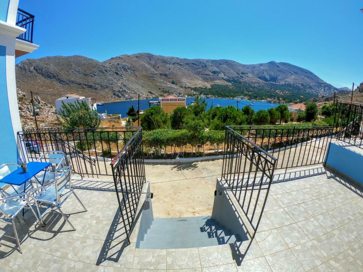 Irene Double Apartment Katoi Symi Exterior photo