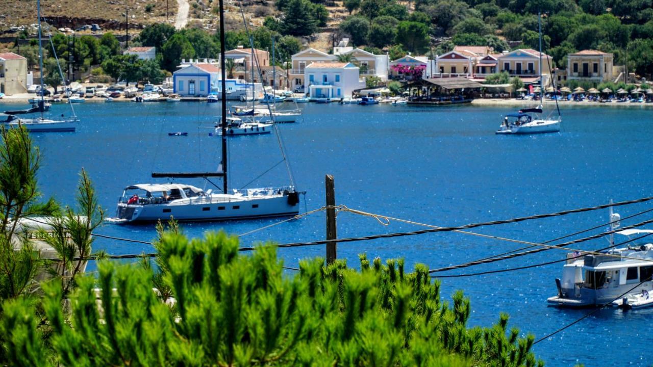 Irene Double Apartment Katoi Symi Exterior photo